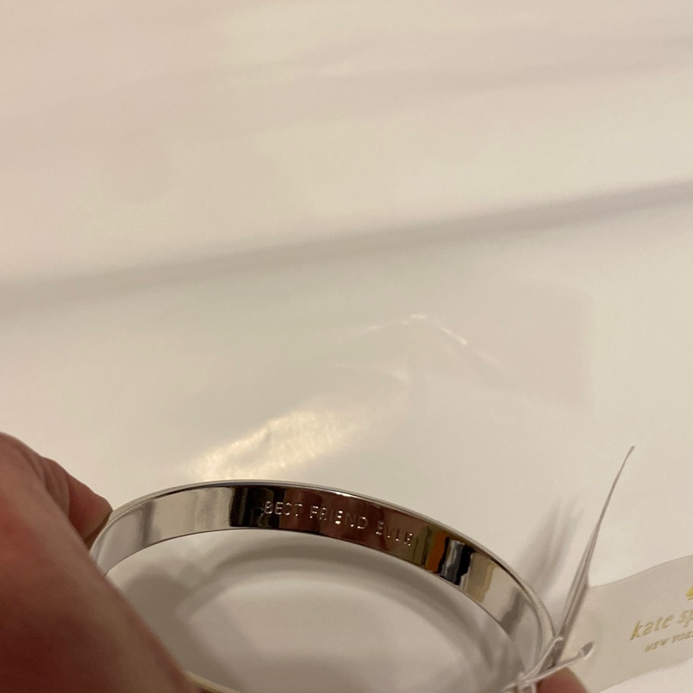 NWT Kate Spade Bridesmaid Idiom Bangle - Picture 4 of 4